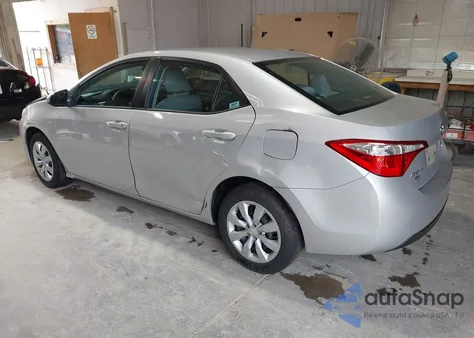 2016 Toyota Corolla Le из США, поврежденный, VIN 2T1BURHE6GC711526